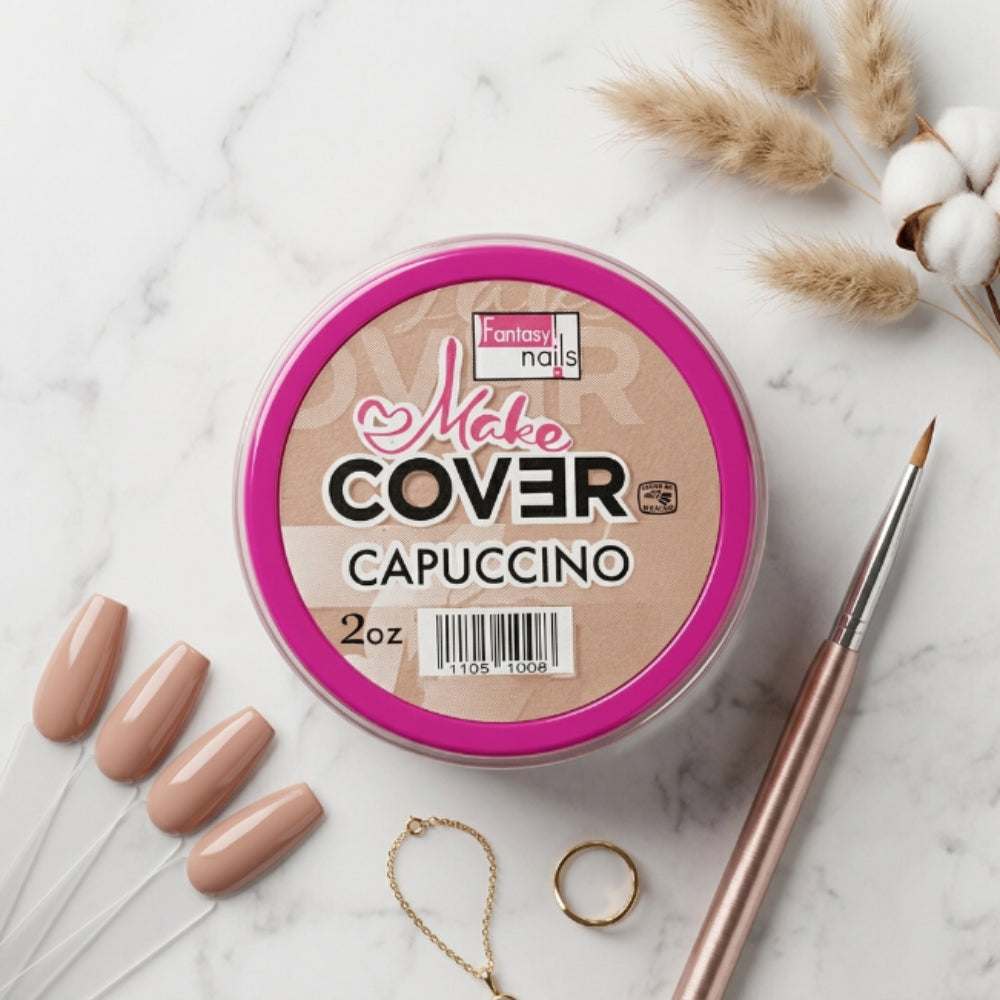 Uñas Acrilico Make Cover Capuccino 2 Oz Fantasy Nails - Acrílico - Elegans Nails