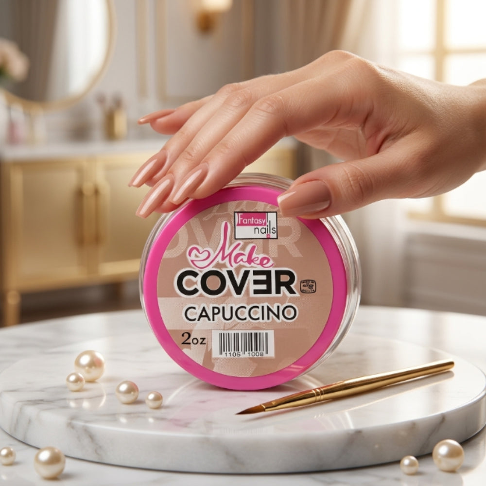 Uñas Acrilico Make Cover Capuccino 2 Oz Fantasy Nails - Acrílico - Elegans Nails