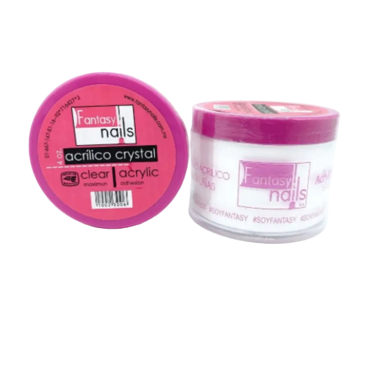 Uñas Acrilico Make Cover Cristal 4 oz Fantasy Nails - Acrílico - Elegans Nails