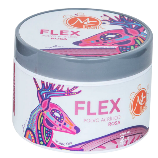 Uñas Acrílico FLEX 2 oz rosa MC Nails - Acrílico - Elegans Nails