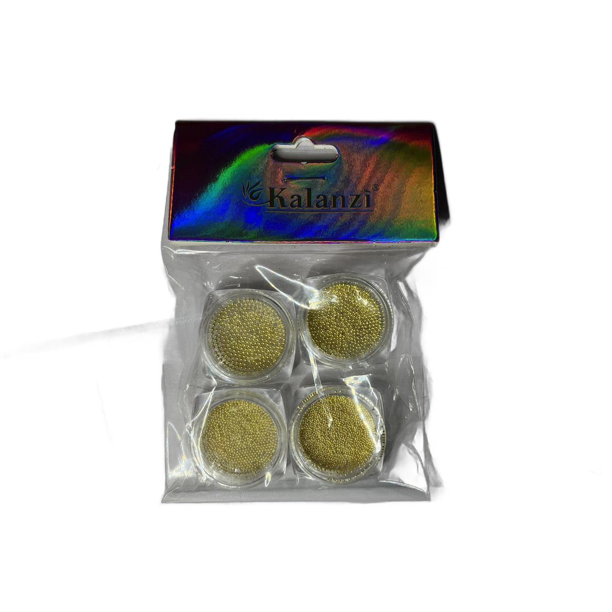 Balines Oro Set 4pz – Kalanzi - Decoraciones - Elegans Nails
