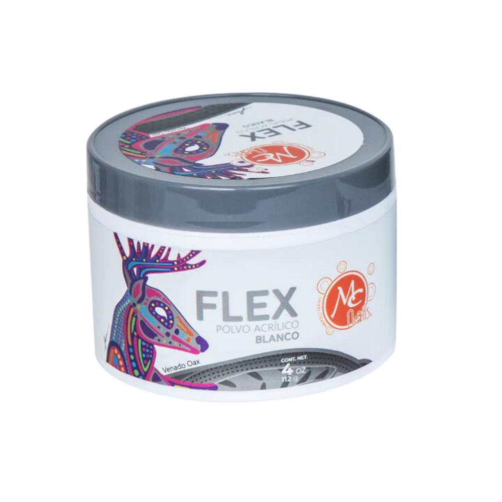 Uñas Acrílico FLEX 4 oz blanco MC Nails - Acrílico - Elegans Nails