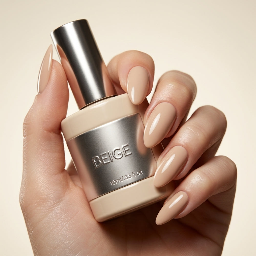 Gel de uñas Beige Wish Edition BEIGE NUDE GEL 40ml #01 - Gel - Elegans Nails