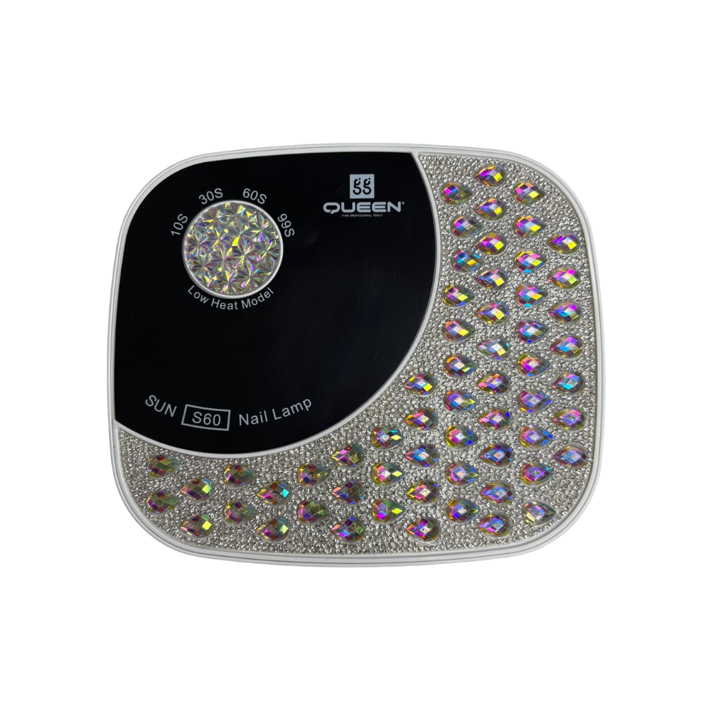Lámpara UV LED Queen SUN S60 para Uñas 168W Profesional con Temporizador - Lámparas - Elegans Nails
