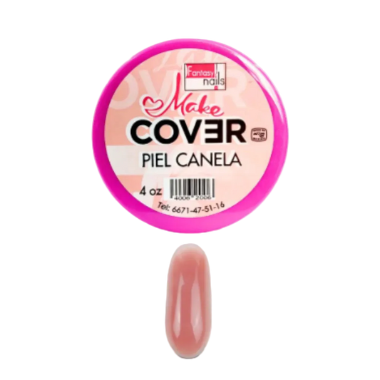 Uñas Acrilico Make Cover Piel Canela 4 Oz Fantasy Nails - Acrílico - Elegans Nails
