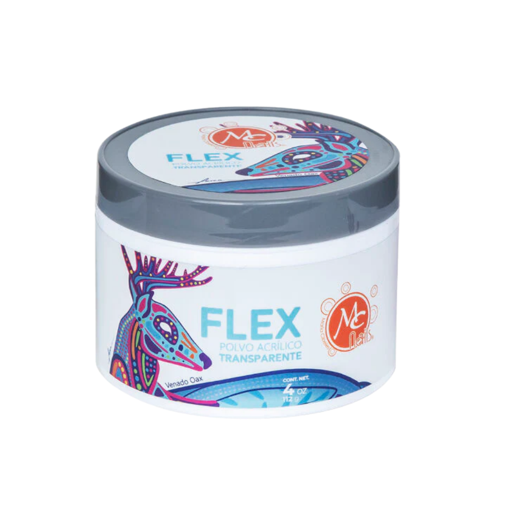 Uñas Acrílico FLEX 4 oz transparente MC Nails - Acrílico - Elegans Nails