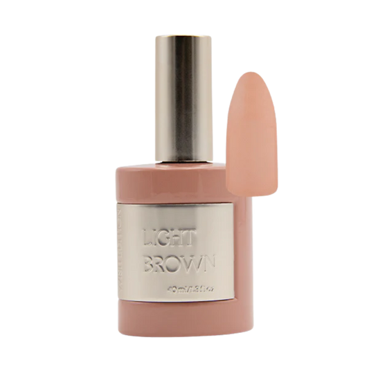 Gel de Uñas Wish Edition LIGTH BROWN NUDE GEL 40ml #05 - Gel - Elegans Nails