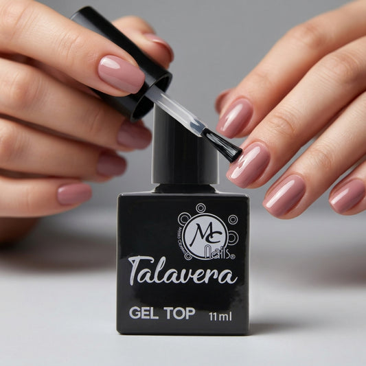 Top Coat Talavera GEL TOP COAT 11ml - Top Gel - Elegans Nails