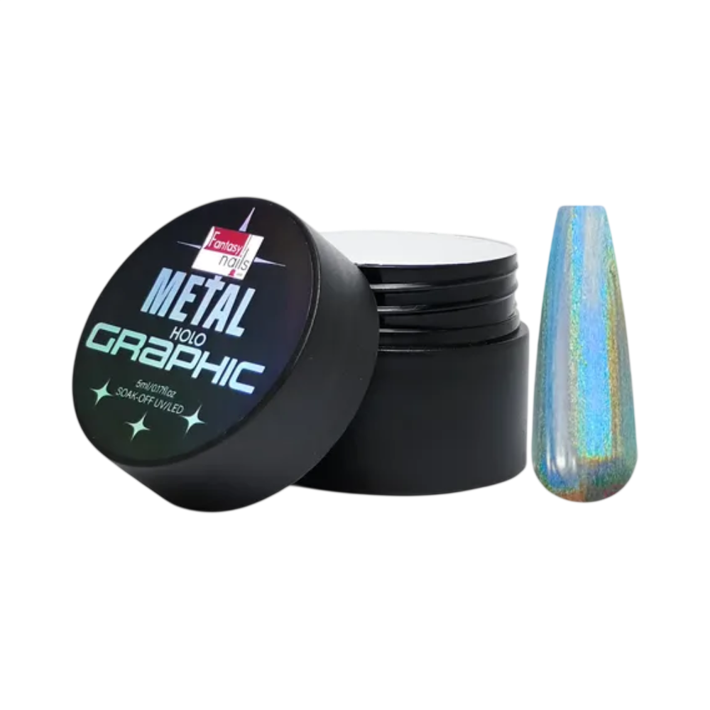 Metal Holo Graphic – Fantasy Nails 5ml - Gel - Elegans Nails