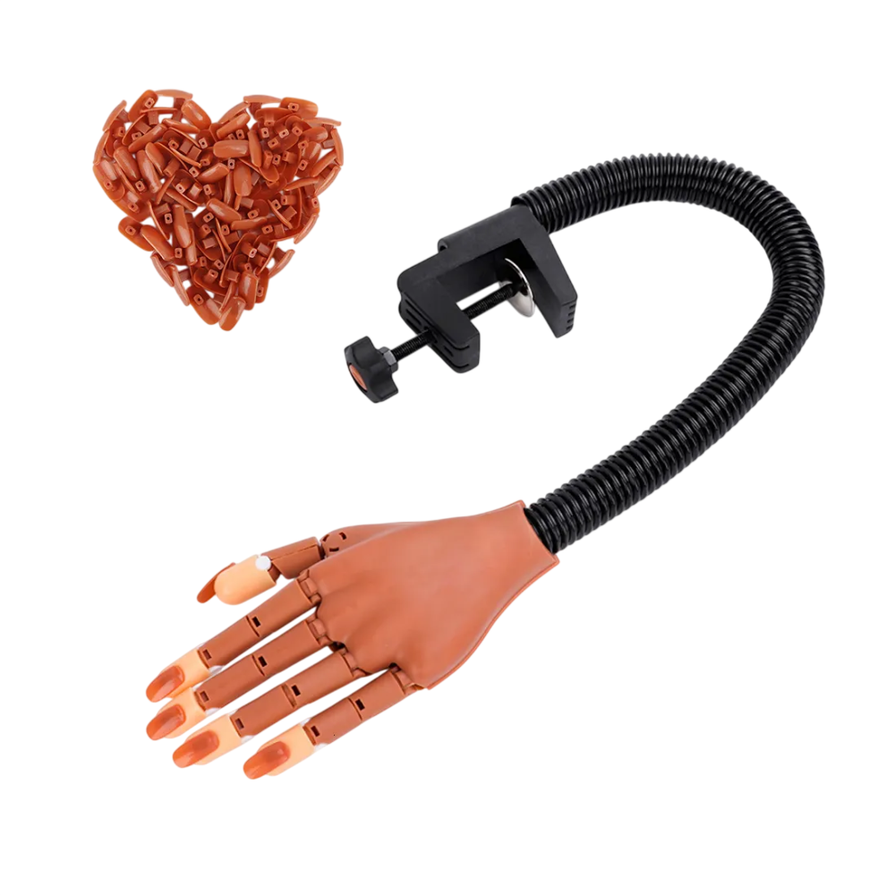 Mano de Práctica Articulada – Love Crazy - Mano - Elegans Nails