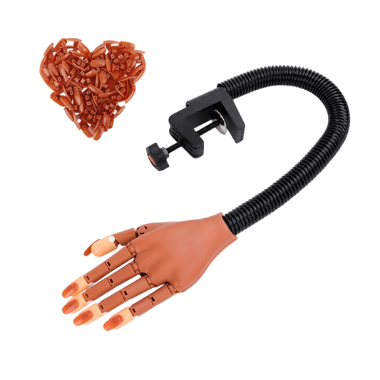 Mano de Práctica Articulada – Love Crazy - Mano - Elegans Nails
