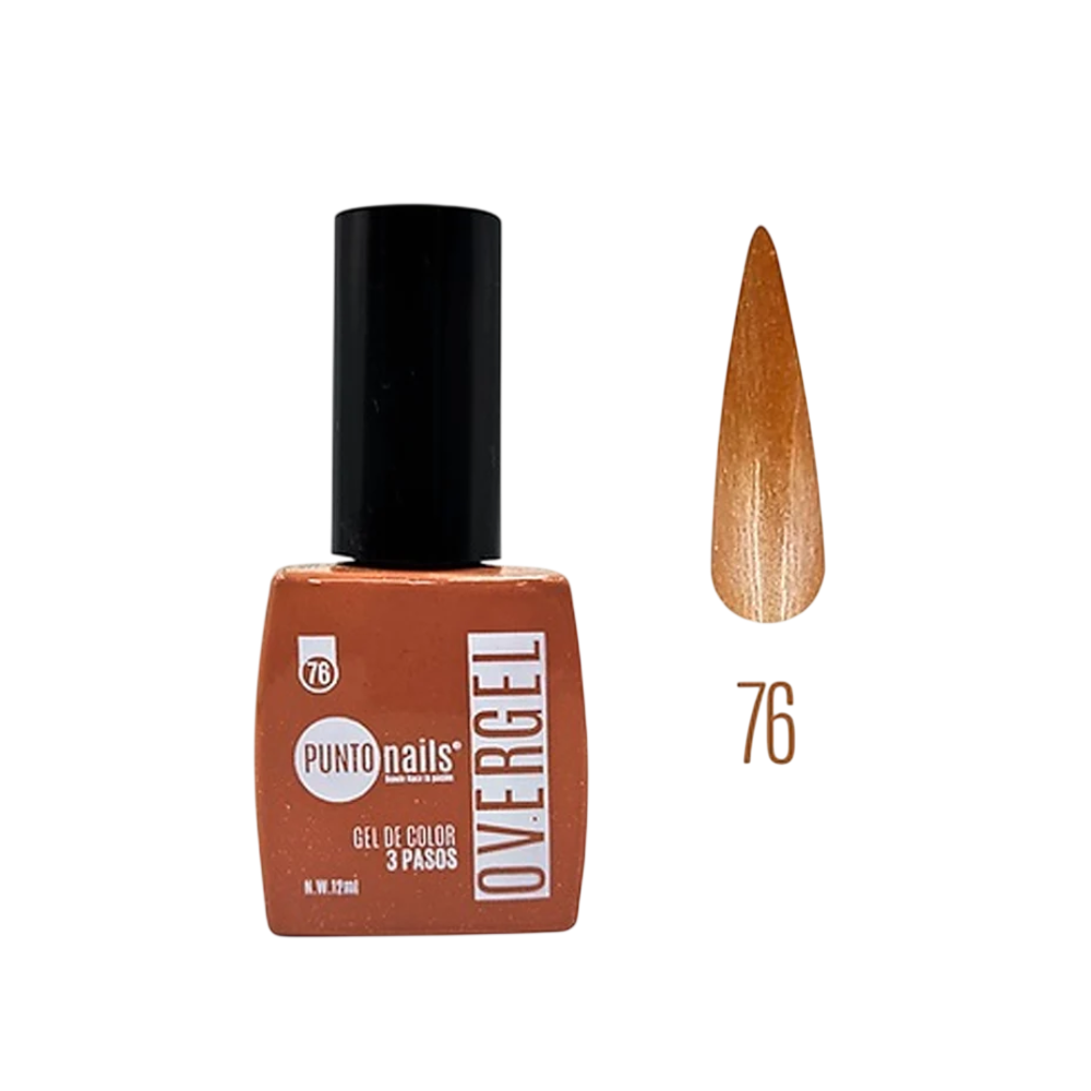 Overgel #76 Champagne – Punto Nails 12 ml - Gel - Elegans Nails