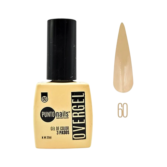 Overgel #60 Crema – Punto Nails 12 ml - Gel - Elegans Nails