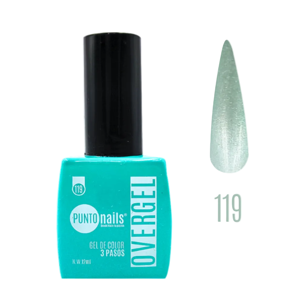 Overgel #119 Caribe – Punto Nails 12 ml - Gel - Elegans Nails
