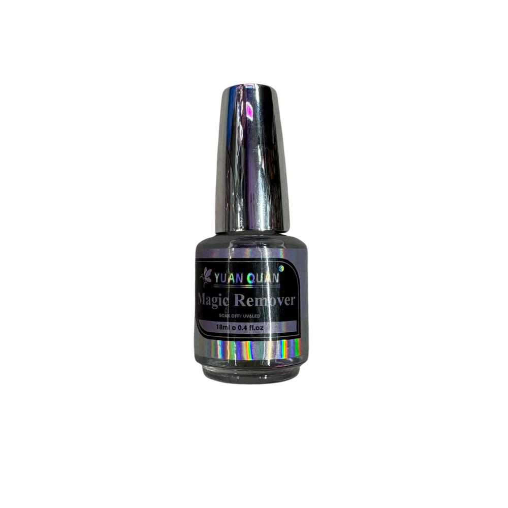 Removedor de Gel Magic Remover Yuan Quan 18 ml Para Esmalte Gel UV/LED - Removedor de Gel y Acrílico - Elegans Nails