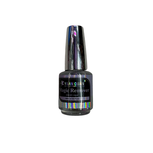 Removedor de Gel Magic Remover Yuan Quan 18 ml Para Esmalte Gel UV/LED - Removedor de Gel y Acrílico - Elegans Nails