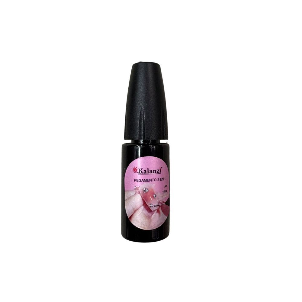 Pegamento para Piedras Kalanzi 2 en 1 10 ml - Pegamento - Elegans Nails