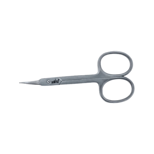 Tijera para Cutícula Aashta PS-260 de Acero Inoxidable para Manicure Profesional - Aashta - Elegans Nails