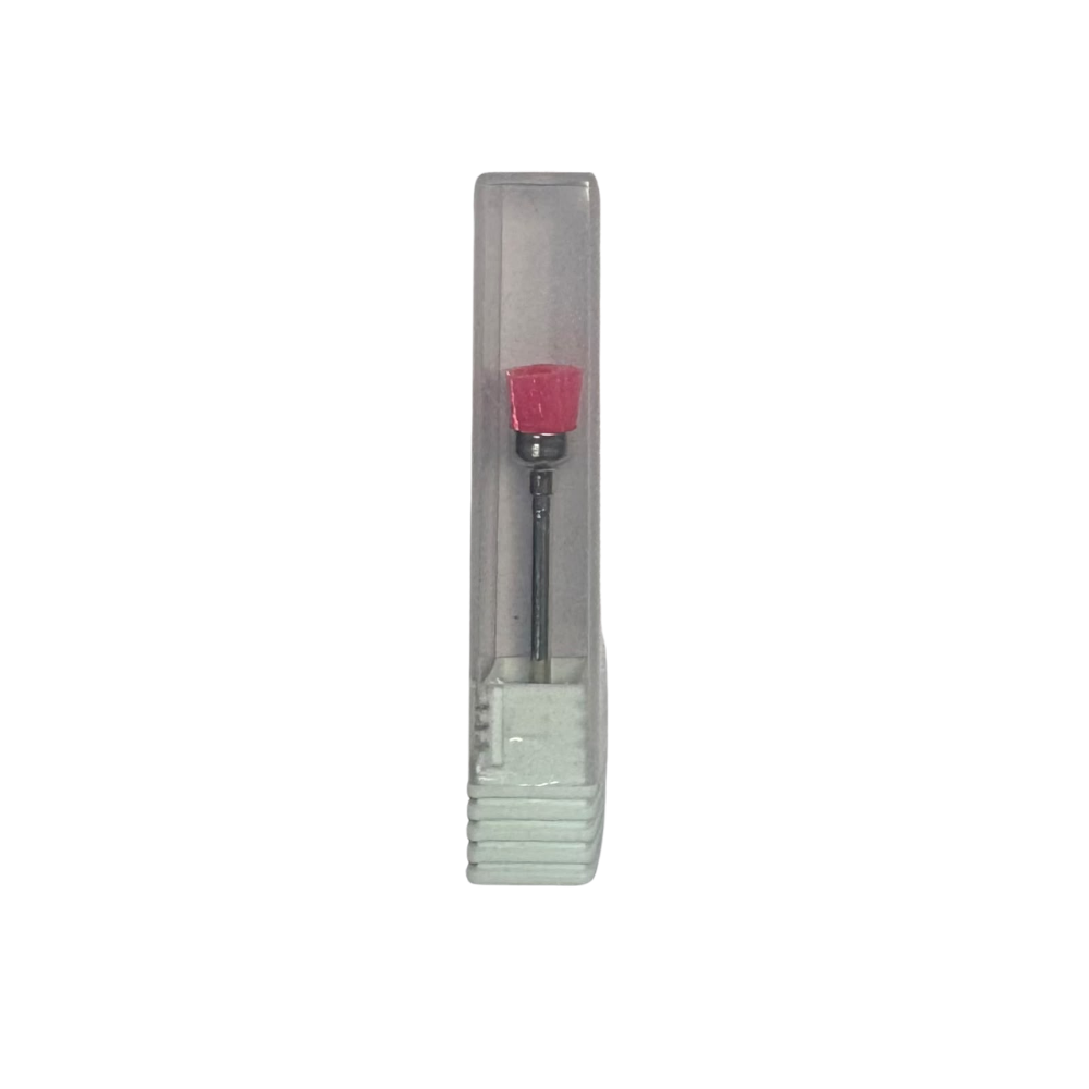 Punta para Esmeril Individual – Copa Cónica Rosa - Esmeril - Elegans Nails