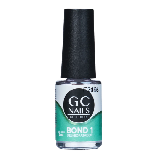 Deshidratador GC Nails Bond 1 para Uñas 9 ml Preparador Profesional - Bond 1 - Elegans Nails