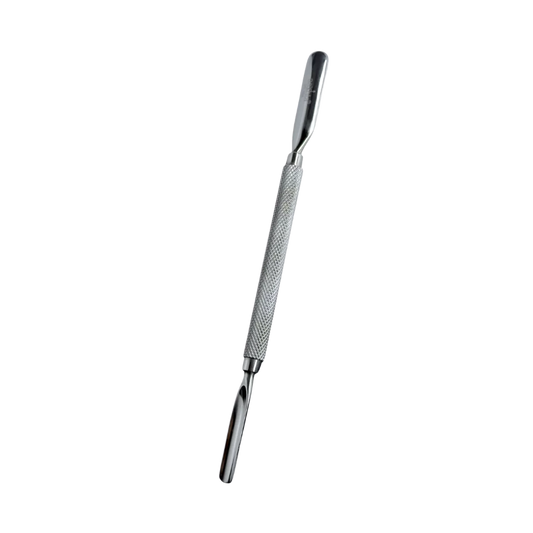 Empujador de Cutícula Aashta PS-504 Doble Punta de Acero Inoxidable para Manicure Profesional - Aashta - Elegans Nails