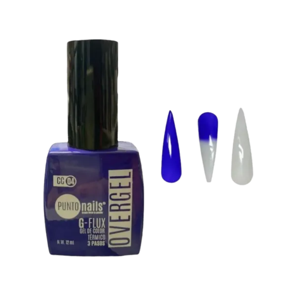 Overgel CC04 Térmico – Punto Nails 12 ml - Gel - Elegans Nails