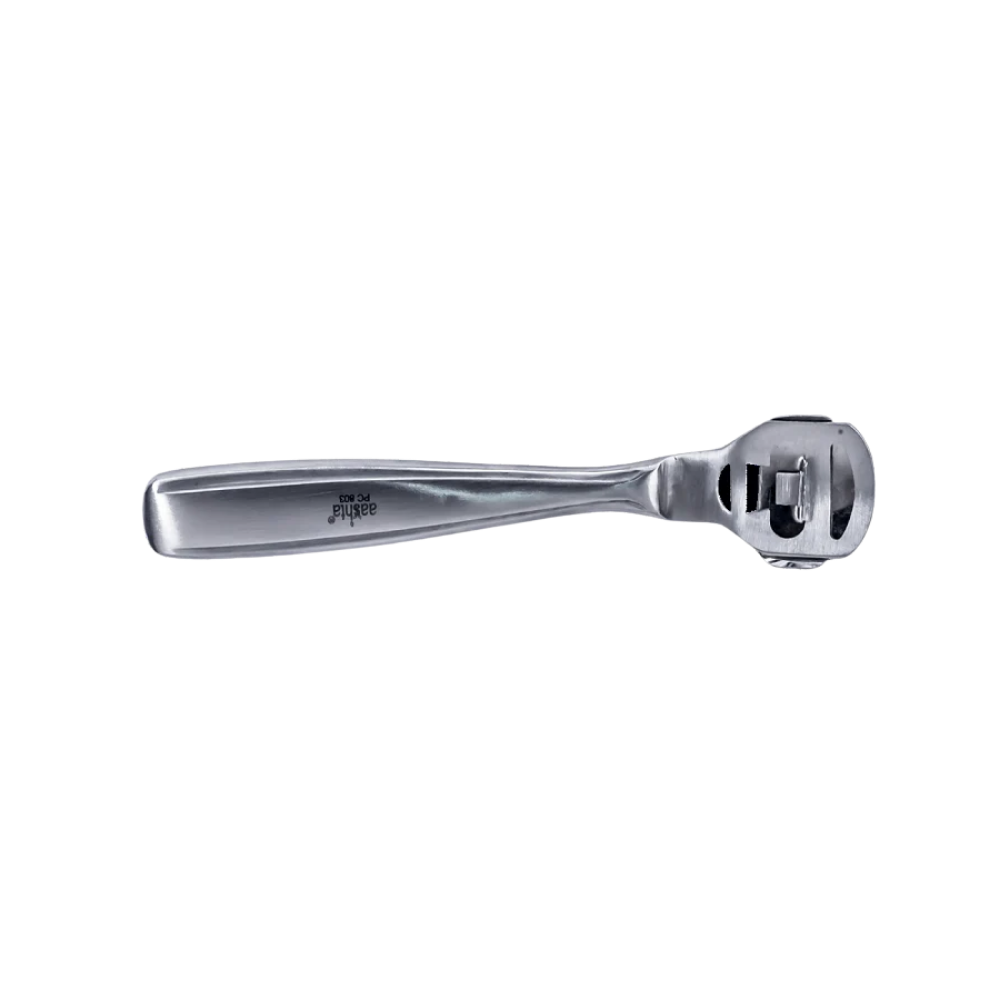 Corta Callos Aashta PC-803 de Acero Inoxidable para Podología Profesional - Aashta - Elegans Nails