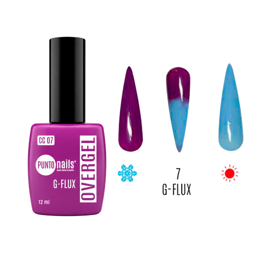 Overgel CC07 Bugambilia Térmico – Punto Nails 12 ml - Gel - Elegans Nails