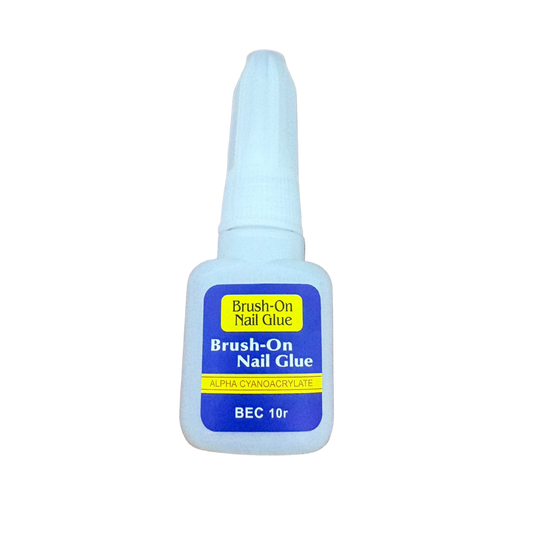 Pegamento para Uñas con Brocha Brush-On Nail Glue 10 g | Adhesivo para Tips y Nail Art - Pegamento - Elegans Nails