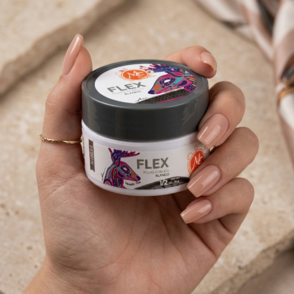 Uñas Acrílico FLEX 1/2 oz rosa MC Nails - Acrílico - Elegans Nails