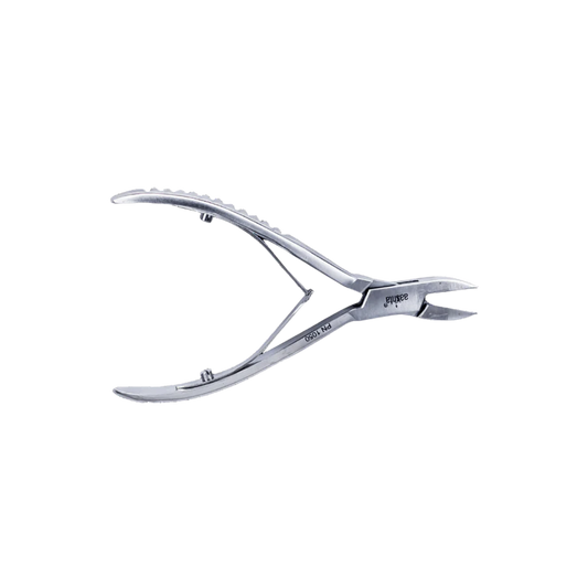 Alicate Podológico Aashta PN-1050 Punta Plana Redondeada 5" de Acero Inoxidable Profesional - Aashta - Elegans Nails