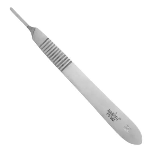 Mango Empujador de Cutícula Aashta PS-582 Tipo Espátula de Acero Inoxidable Profesional - Aashta - Elegans Nails