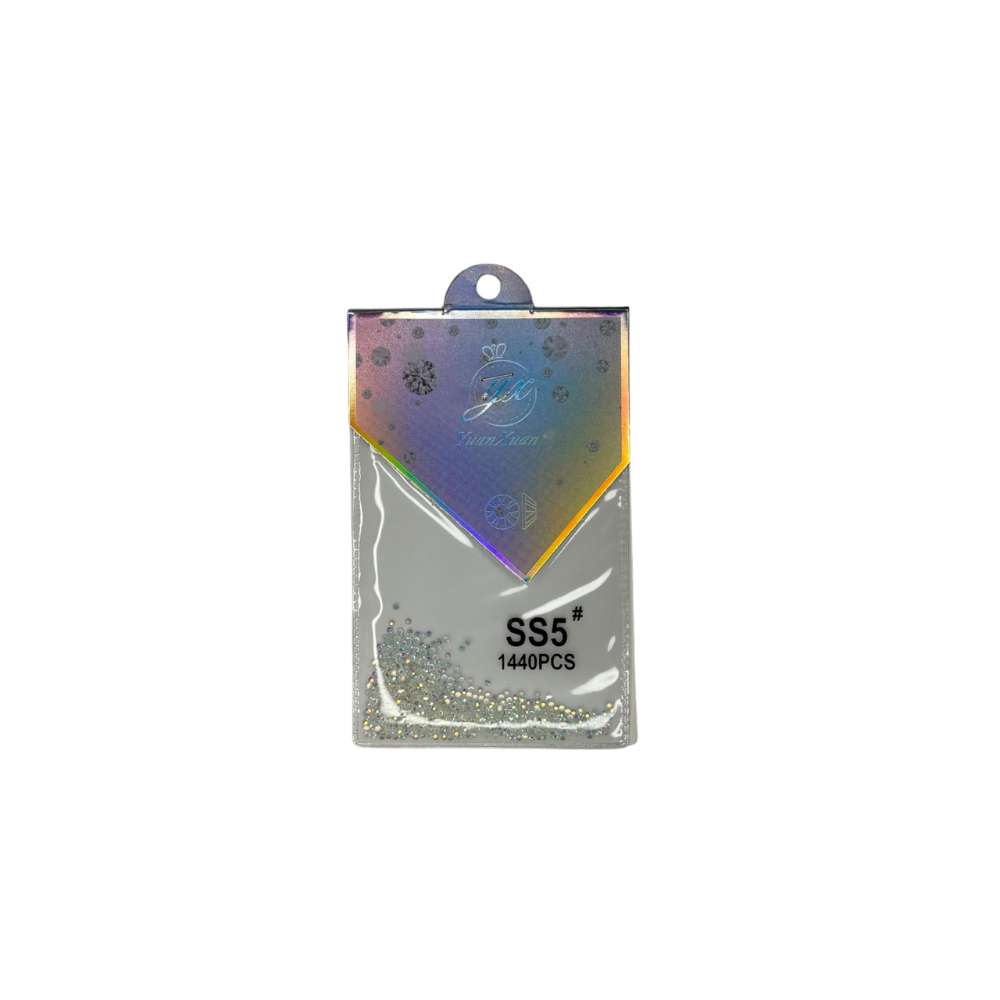 Cristales para Uñas SS5 Cristal Tornasol Nail Art Profesional 1440 Piezas - Decoraciones - Elegans Nails