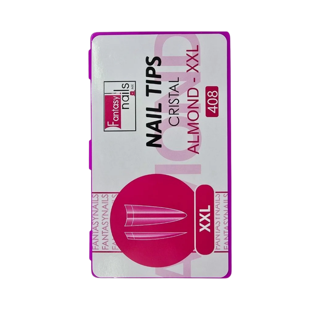 Tips Almond de Uñas XXL 408 pz Fantasy Nails - Tips Almond - Elegans Nails