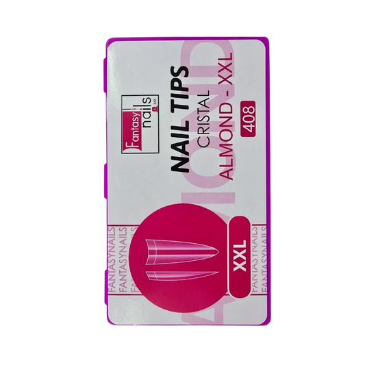 Tips Almond de Uñas XXL 408 pz Fantasy Nails - Tips Almond - Elegans Nails