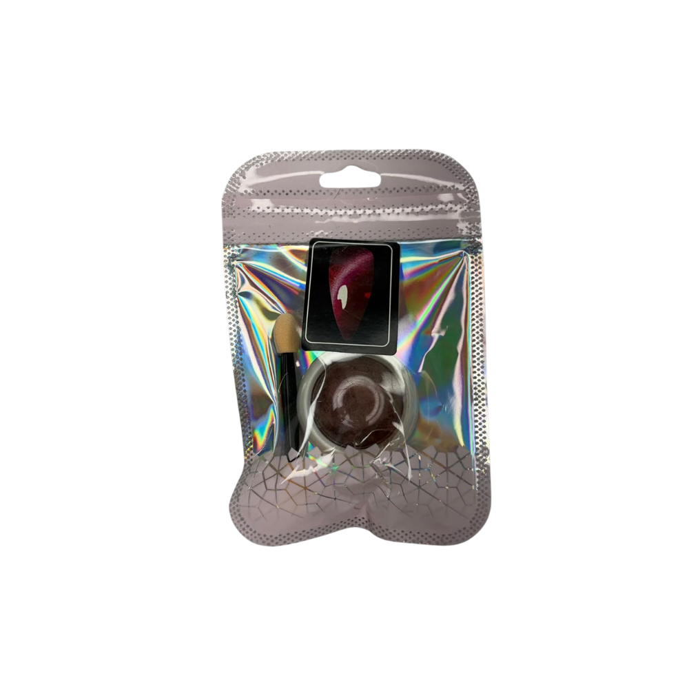 Efecto Ojo de Gato Vino para Uñas – Polvo Magnético Nail Art - Efectos - Elegans Nails