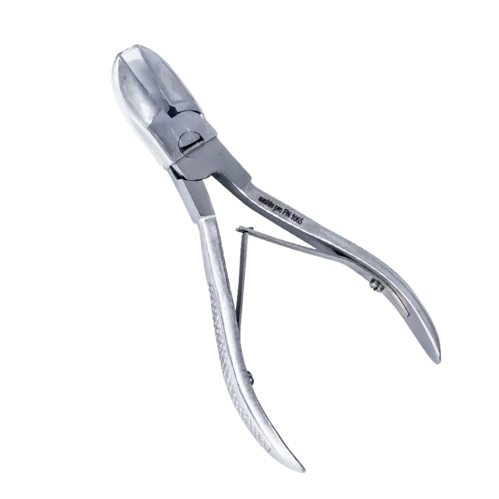 Alicate para Uñas Aashta Pakital 4.5" PN1065 de Acero Inoxidable - Aashta - Elegans Nails