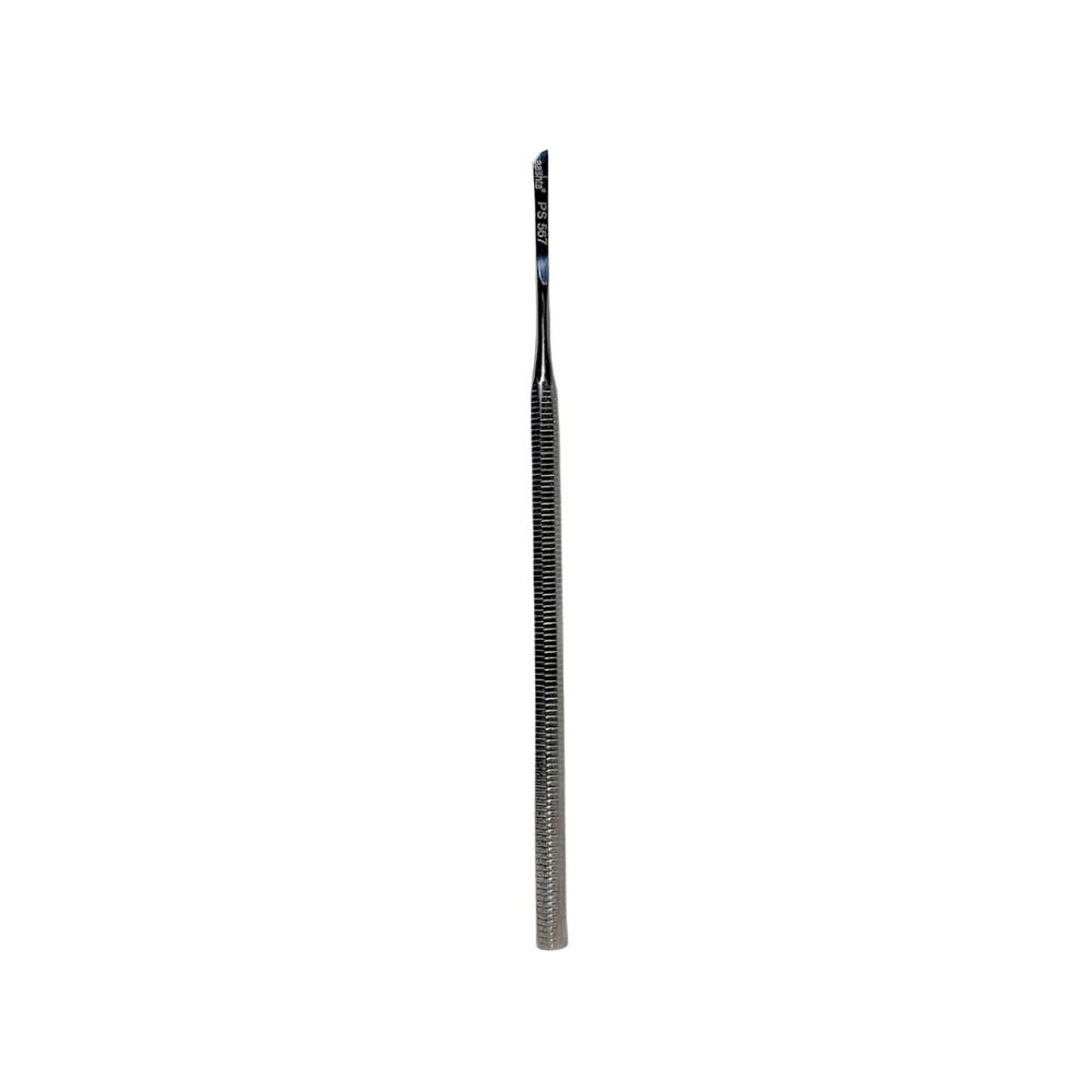 Guiador Sesgado Aashta PS-567 de Acero Inoxidable para Podología Profesional - Aashta - Elegans Nails