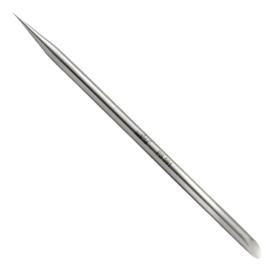 Empujador de Cutícula Aashta PS-591 Doble Punta para Manicure y Pedicure Profesional - Aashta - Elegans Nails