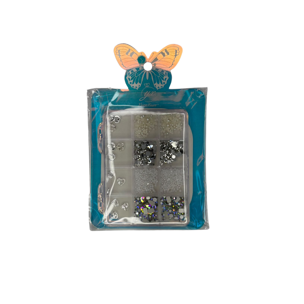 Piedras, Perlas y Dijes para Decoración de Uñas Nail Art Profesional - Decoraciones - Elegans Nails
