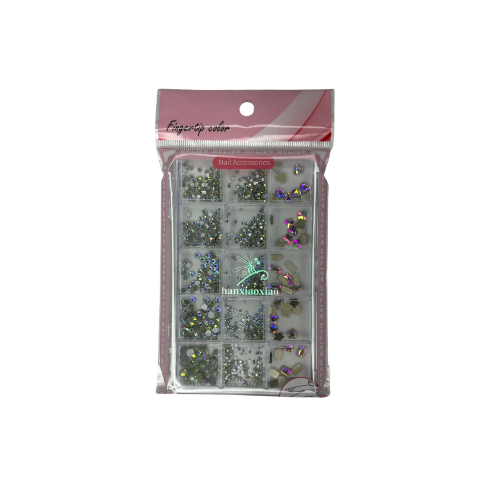 Piedras Tornasol para Decoración de Uñas Nail Art con Cristales y Dijes - Decoraciones - Elegans Nails