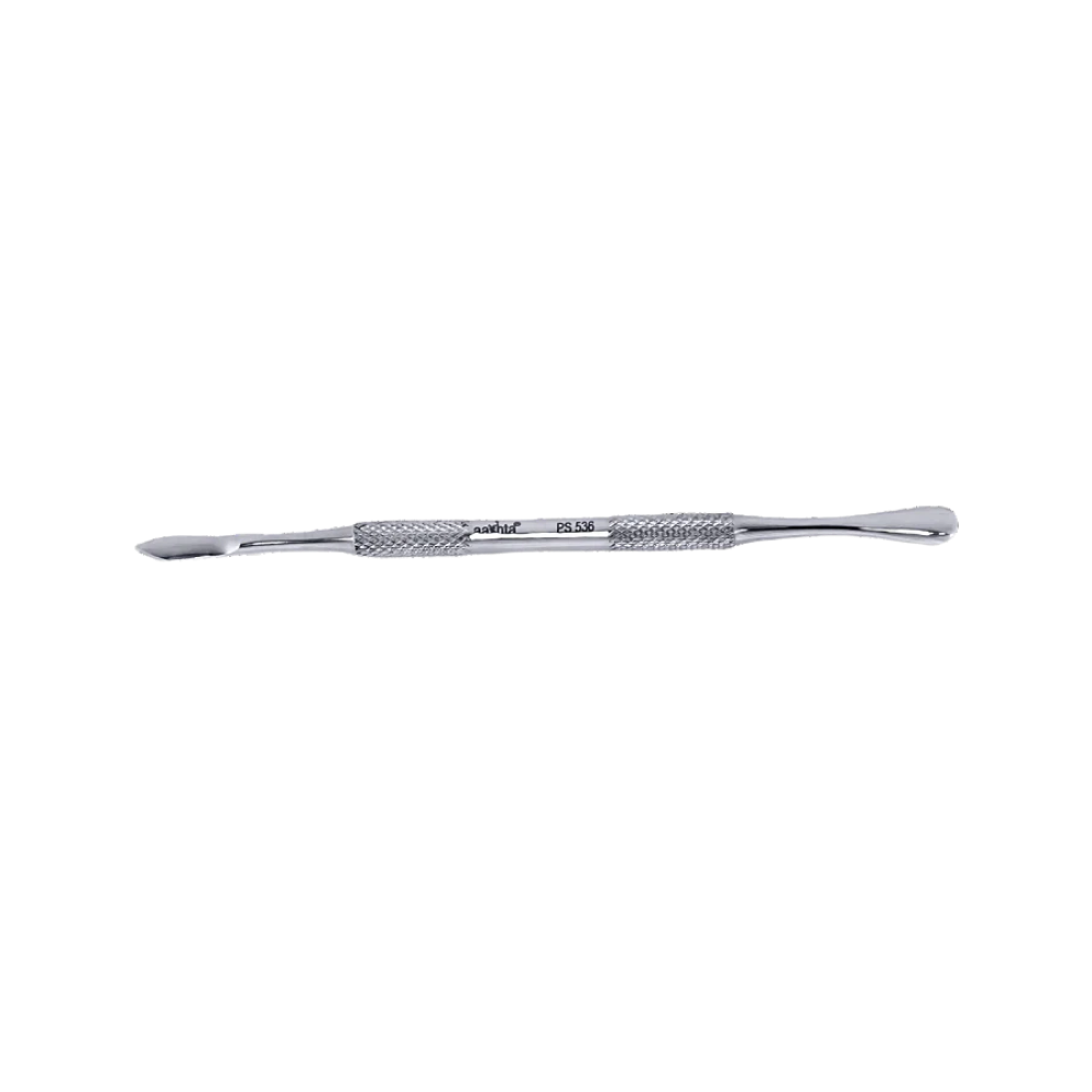 Empujador de Cutícula Aashta PS-536 Doble Punta de Acero Inoxidable Profesional - Aashta - Elegans Nails