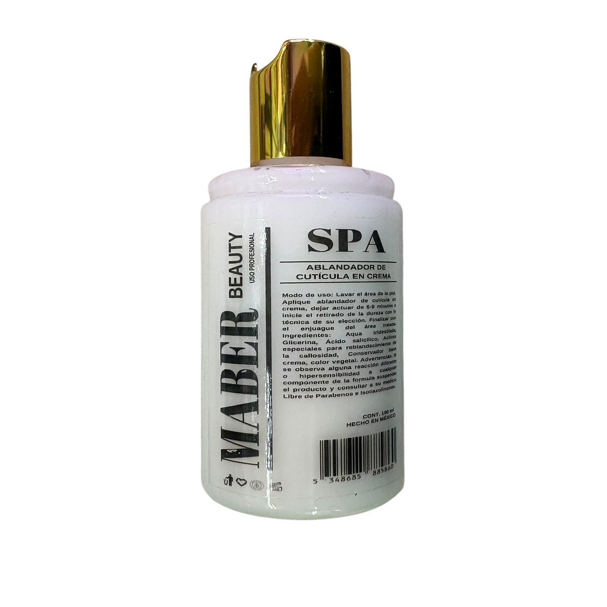 Ablandador de Cutícula en Crema SPA – Maber Beauty 100ml - Spa - Elegans Nails