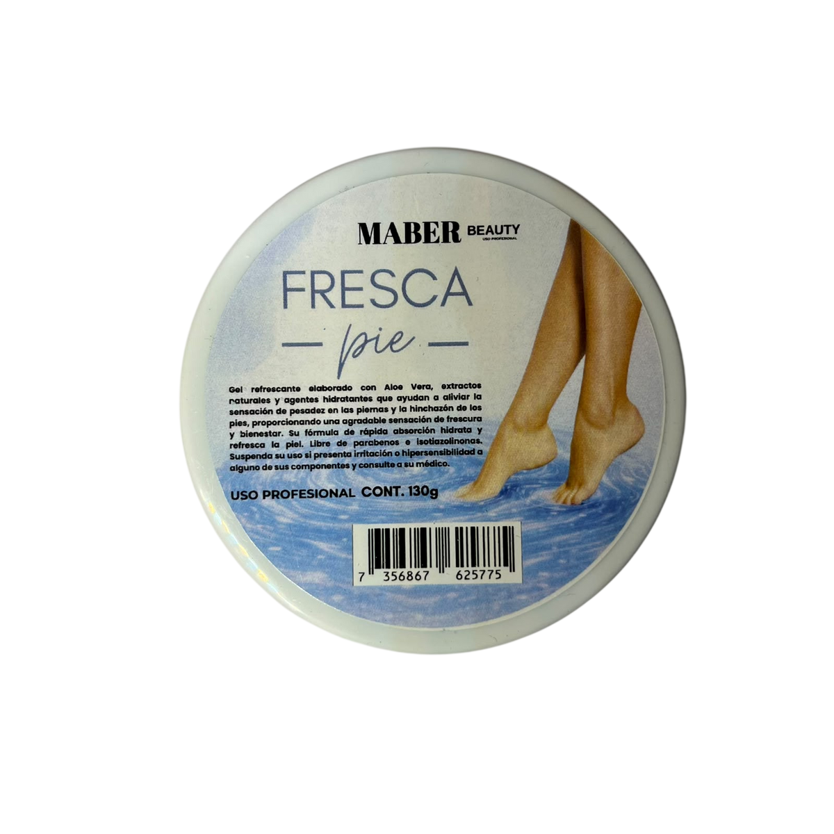 Fresca Pie – Gel Refrescante para Pies (Maber Beauty) - Spa - Elegans Nails