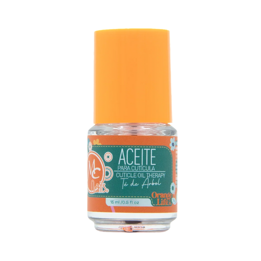 Aceite para Cutícula Té de Árbol 15ml – MC Nails (Orange Life)