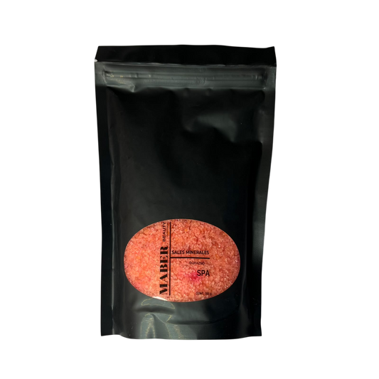 Sales Minerales para Manicura y Pedicura Spa MABER Beauty – 300g (Sandía / Lavanda / Fresa / Durazno) - Spa - Elegans Nails
