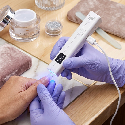 Lámpara Portátil UV LED para Soft Gel Recargable - Lámparas - Elegans Nails