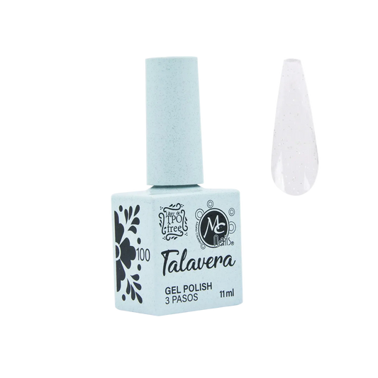 Gel de Uñas Talavera GEL POLISH 3 pasos 11ml #100